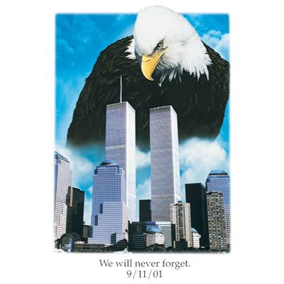 NEVER FORGET EAGLE TEAR 9/11 Me...